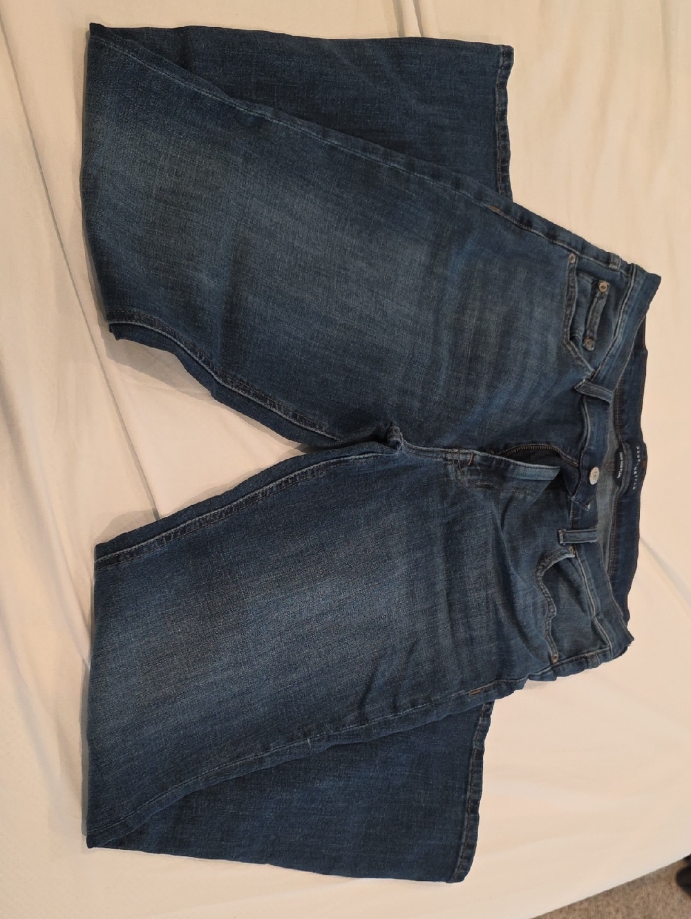 Aeropostale Women's Dark Blue Wide Leg Jeans